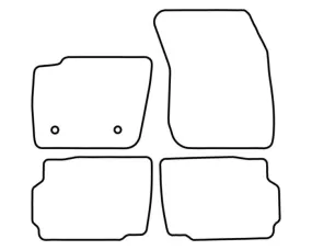 Automatten Ford Mondeo V 2015-