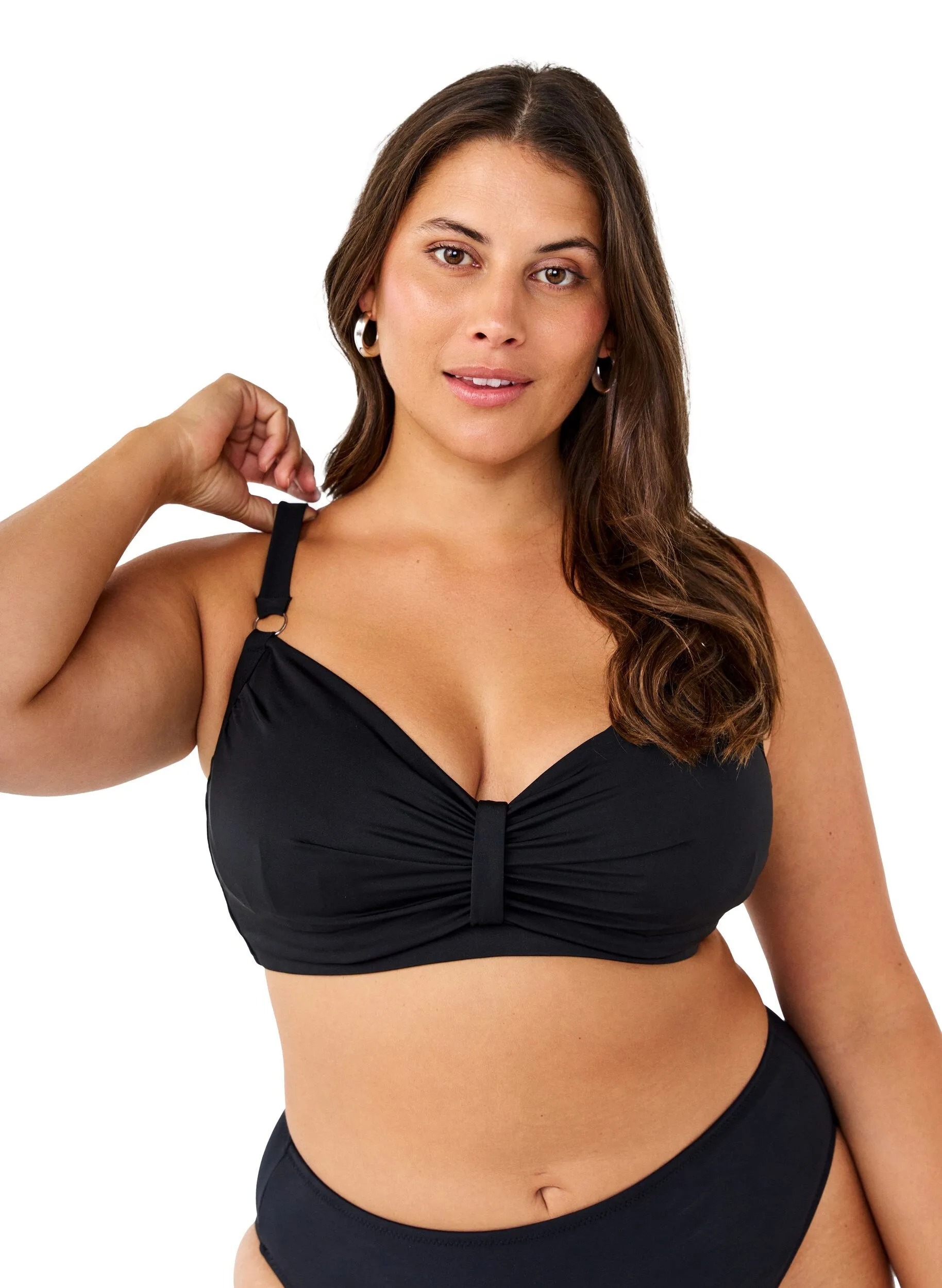 BIKINIBH MET BEUGEL EN DRAPERING