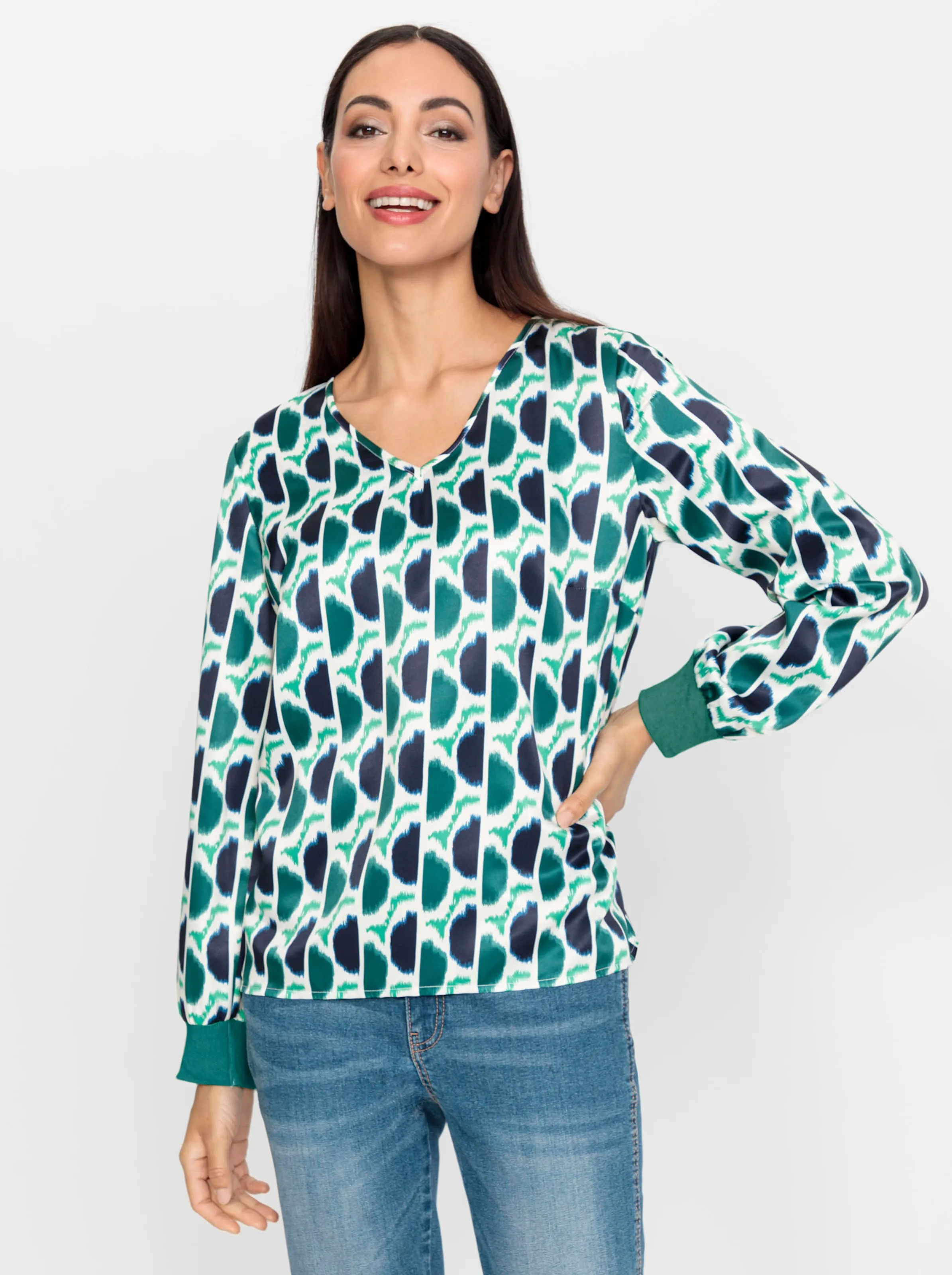 Blouse met print