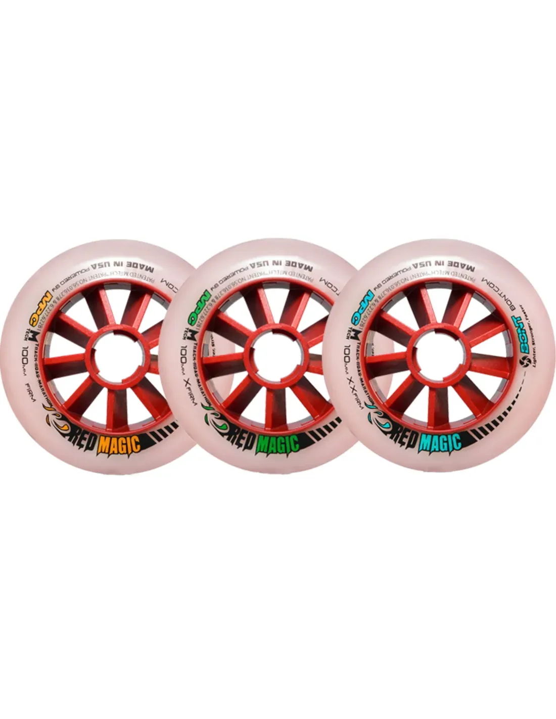 Bont Red Magic 100mm Wiel