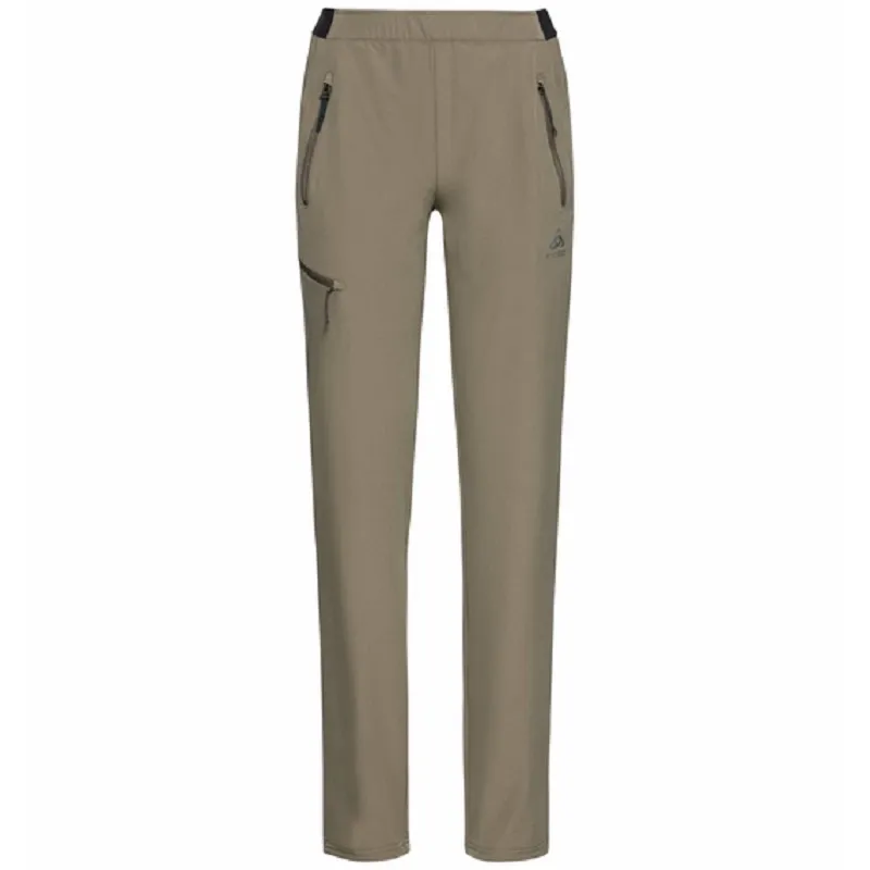Broek Odlo Women Fli Dual Dry Water Resistant Fallen Rock