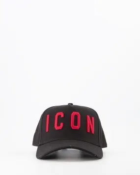Dsquared2 Icon Baseball Cap Zwart / Rood