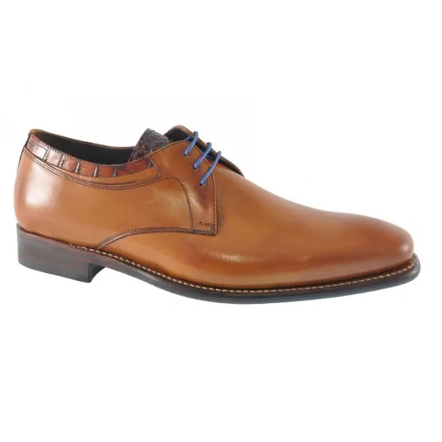 Floris van Bommel 14302 Veterschoenen Cognac