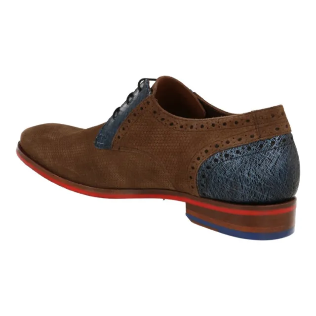 Floris van Bommel 18104 Geklede schoenen Taupe