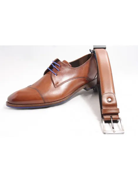Floris van Bommel 75144/07 Riemen Cognac
