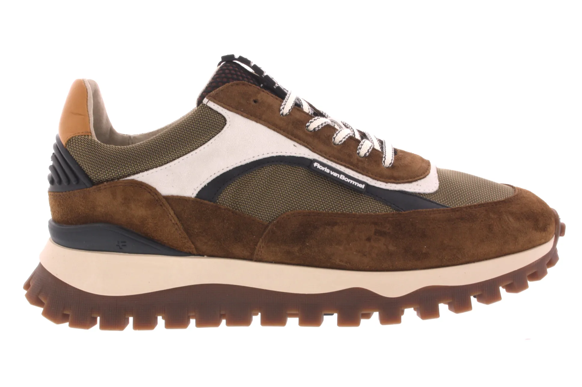 Floris van Bommel De Grommer 05.05 Cognac Sneakers Cognac