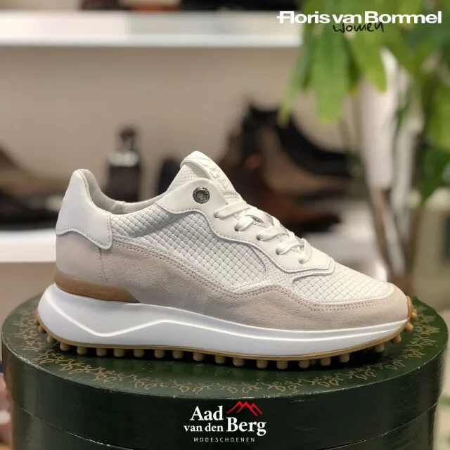 Floris van Bommel Noppi 14.07 Sneakers Wit