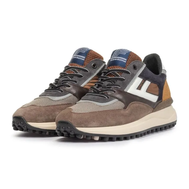 FLORIS VAN BOMMEL SFM101393401NOPPI 29.06 VETERSCHOENEN GRIJS