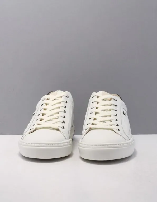 FLORIS VAN BOMMEL SFM30257  LAGE SNEAKERS  HEREN  WIT