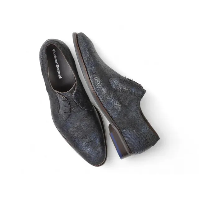 FLORIS VAN BOMMEL SFM30361 GEKLEDE SCHOENEN BLAUW
