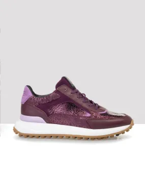 Floris van Bommel Sfw-10099 - Lage sneakers - Dames - Paars