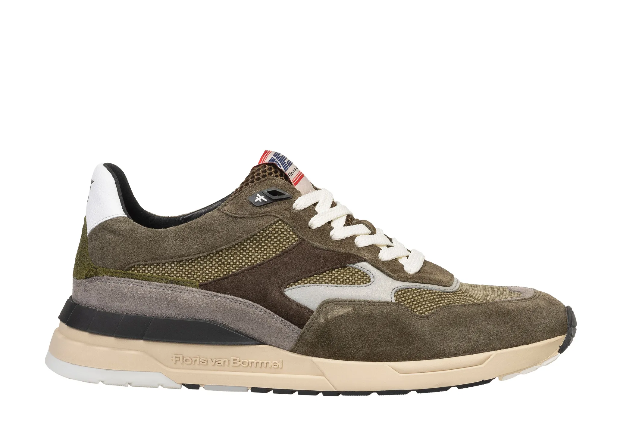 Floris van Bommel Sneaker De Runner 02.17 Groen