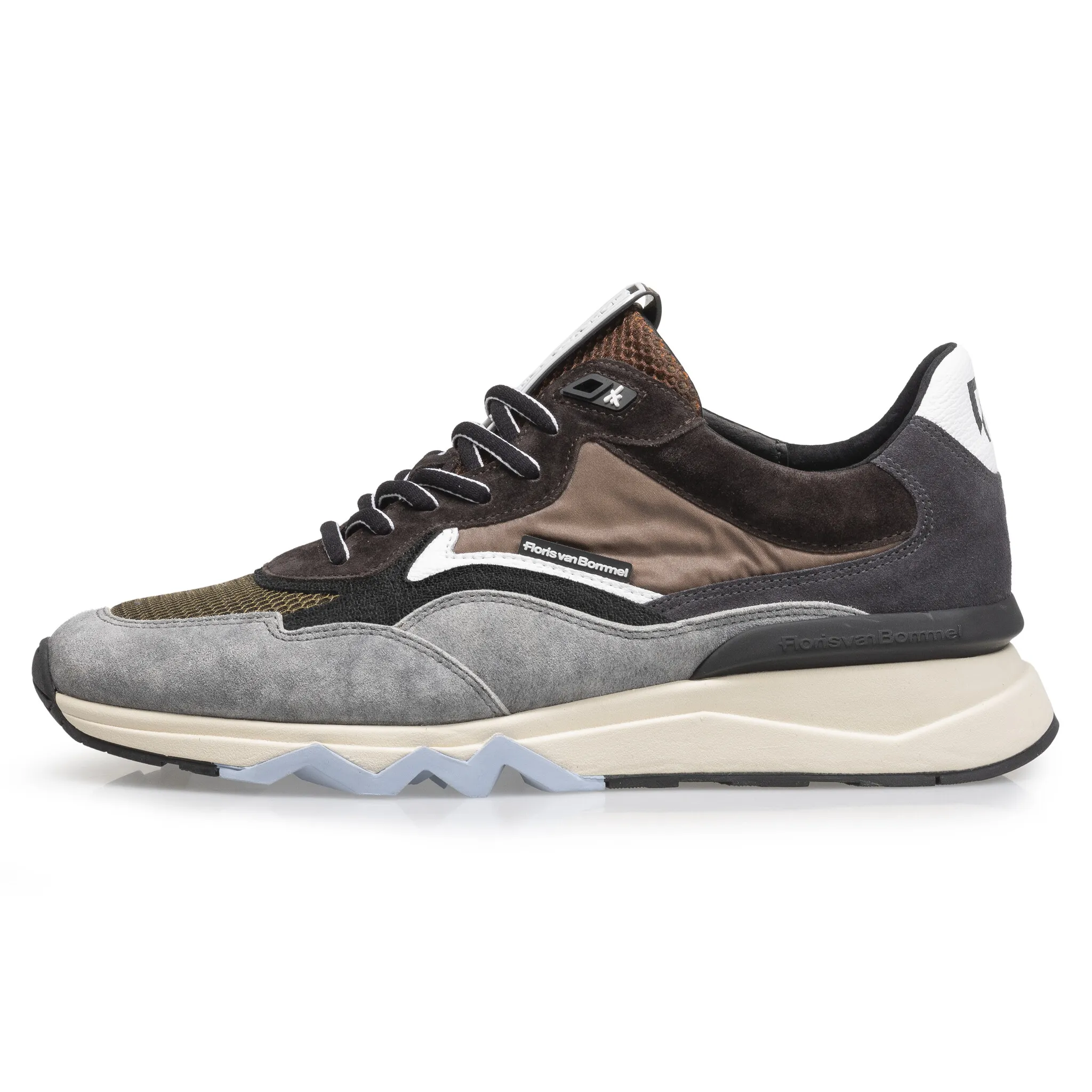 Floris van Bommel Sneaker De Zager 05.01 Grijs Combi