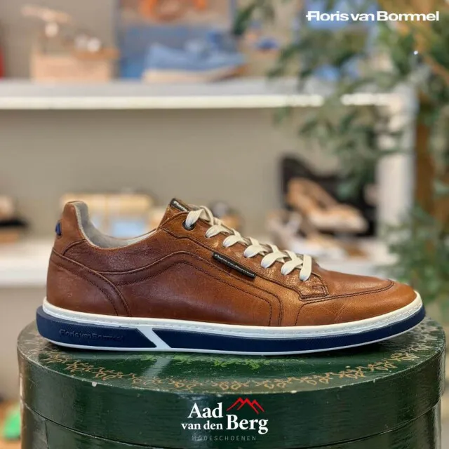 Floris van Bommel Terri 07.00 Sneakers Bruin
