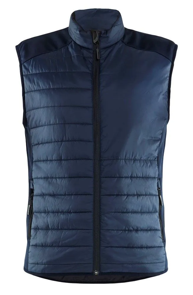 GEVOERDE BODYWARMER 3863/2030/8600  MARINE  S