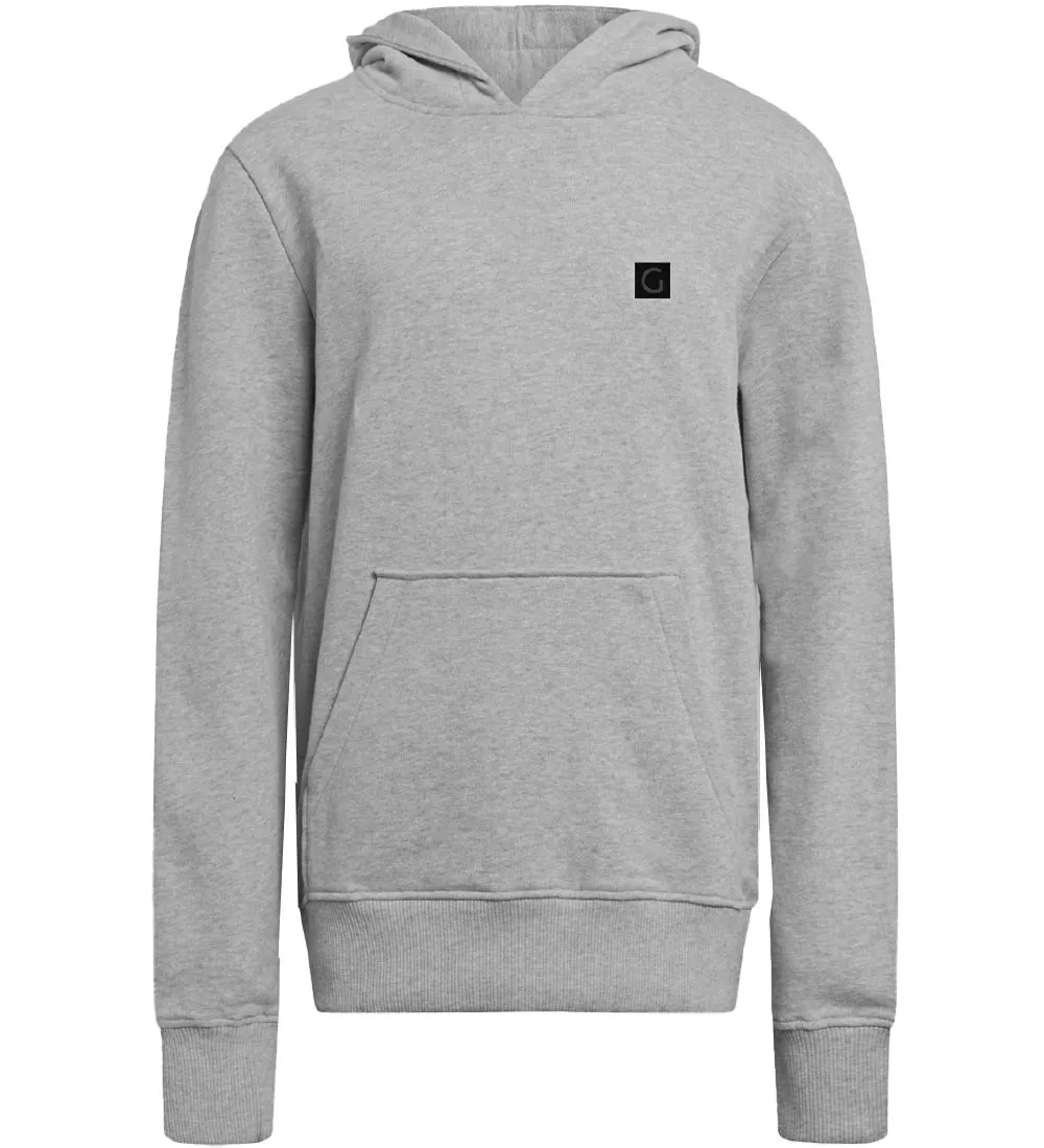 GRUNT HOODIE  NULLEN  GRIJS GEVLEKT
