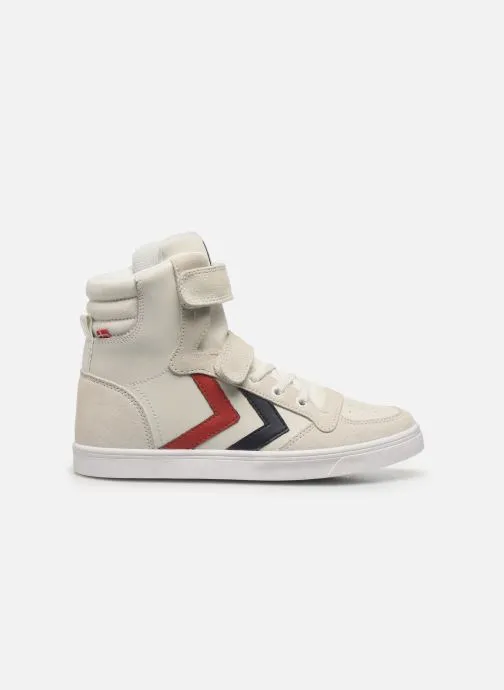      HUMMEL STADIL JR LEATHER HIGH  WIT   