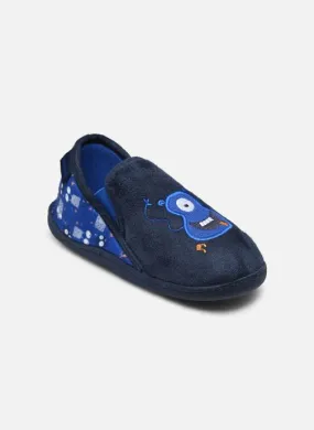      Isotoner Mocassins – suédine - Blauw   