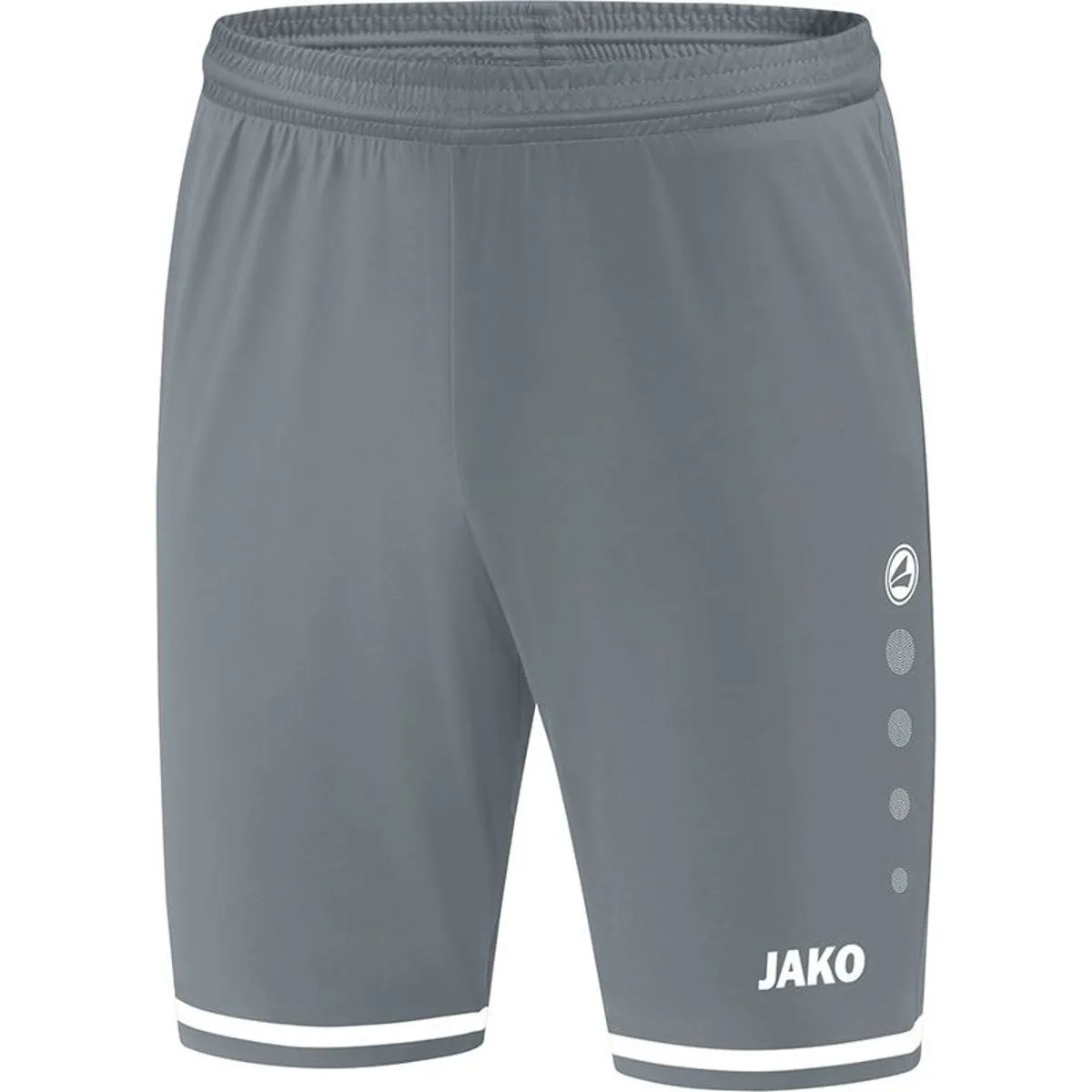 JAKO STRIKER 2.0 SHORT KINDEREN  STEENGRIJS / WIT