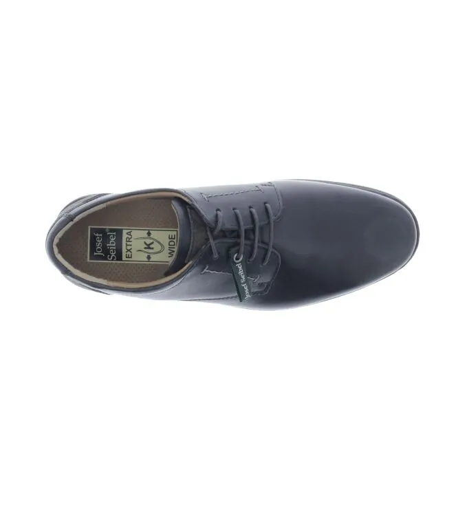 Josef Seibel Alastair 01 schwarz Sneakers / veterschoenen