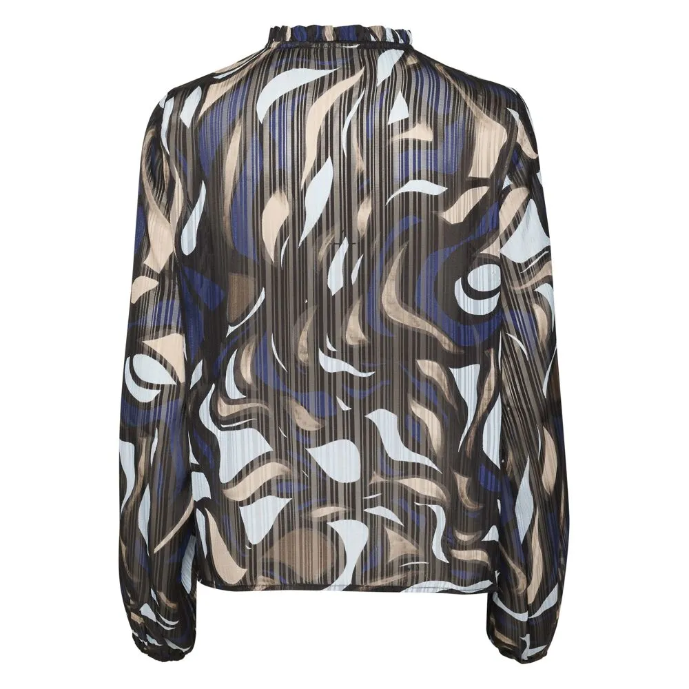 KAmargo – Blousetop van Kaffe met abstracte print 