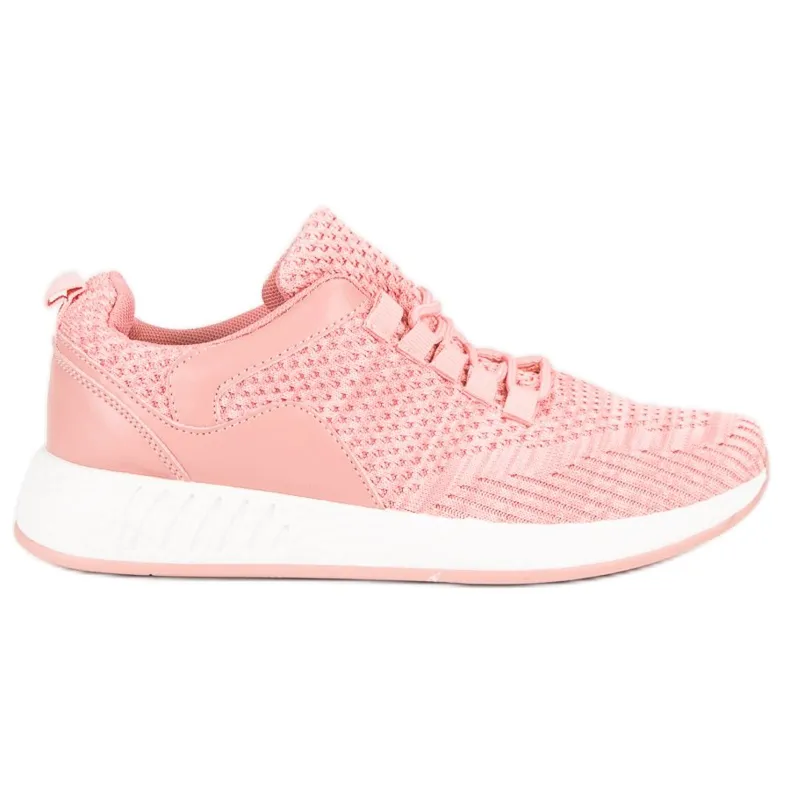 Lichte sportschoenen roze