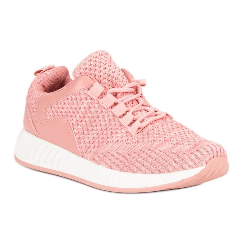 Lichte sportschoenen roze