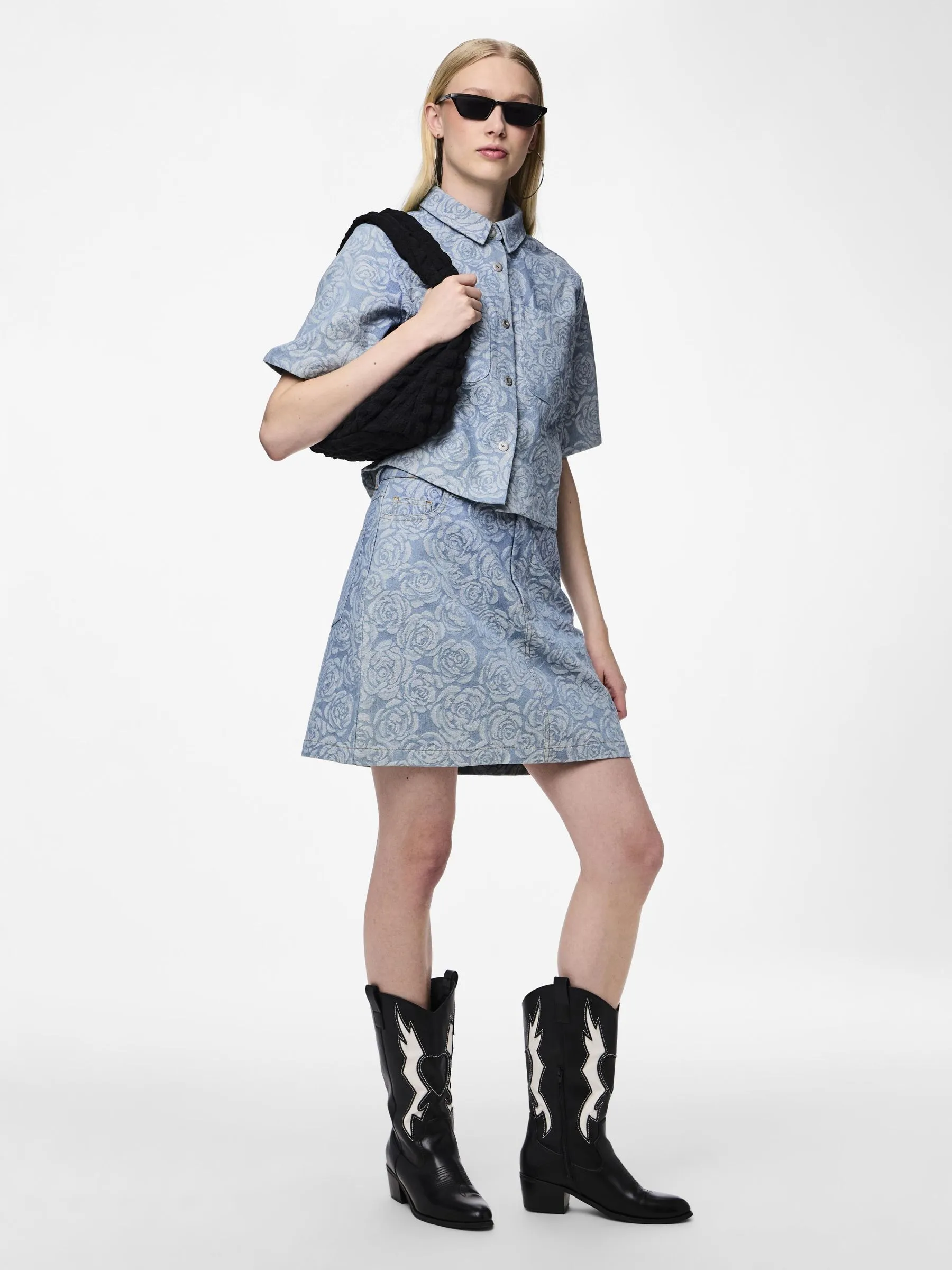 PCKALYN DENIM ROK