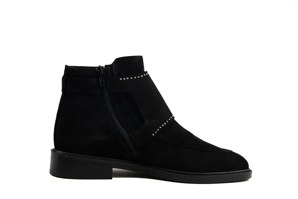 Pertini Enkellaars Black Faraon Studs