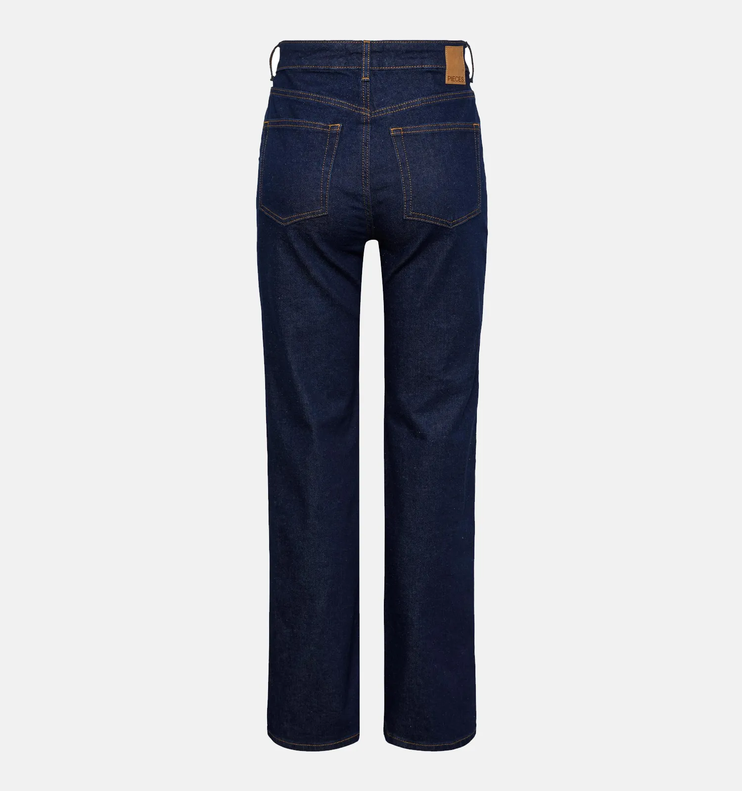 Pieces Straight leg jeans blauw L30