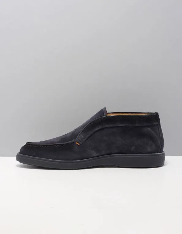 SANTONI 17823DETROIT  HOGE VETERSCHOENEN  HEREN  BLAUW