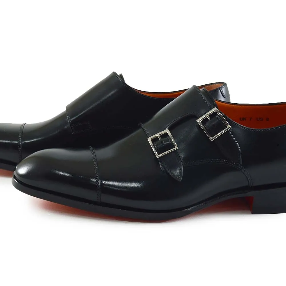 Santoni Bugs Zwart