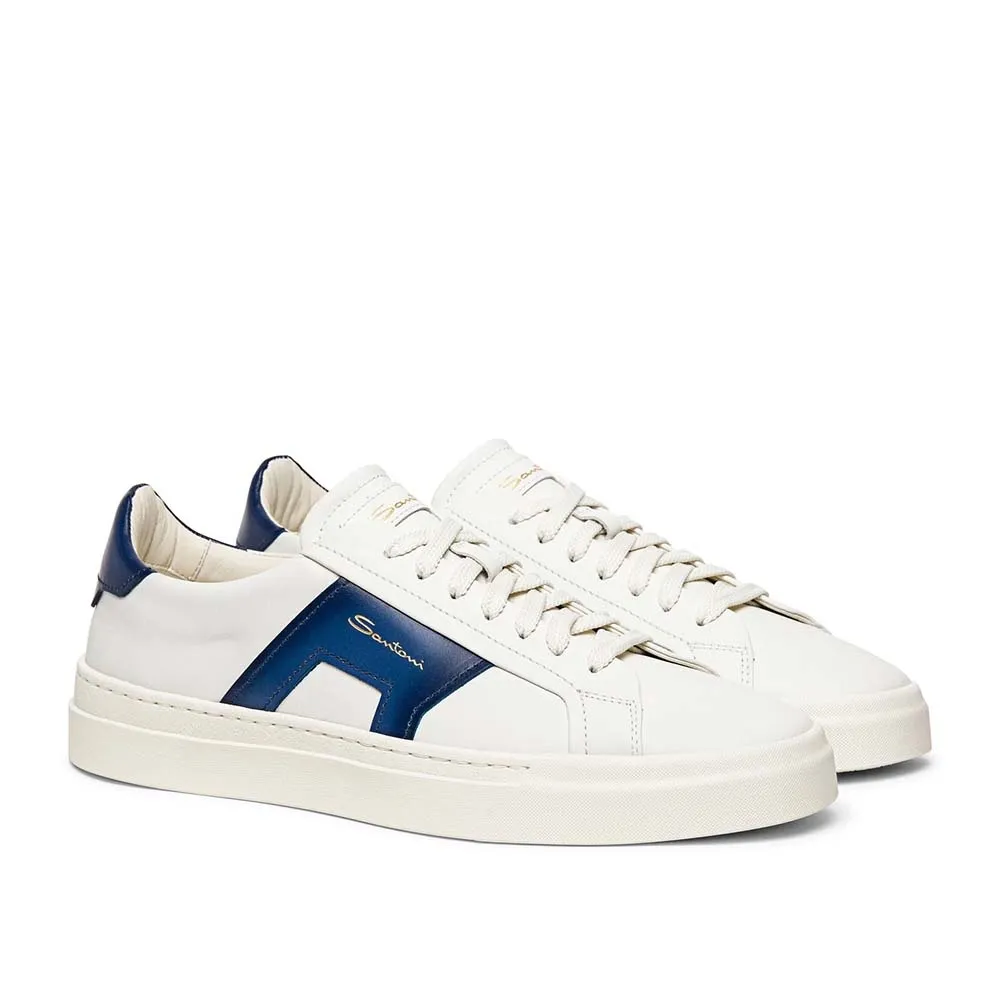 Santoni DBS Wit Blauw