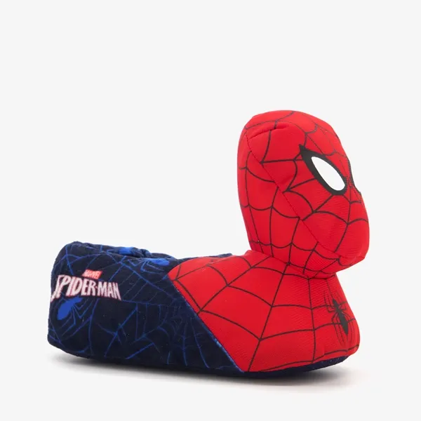 Spiderman kinder pantoffels rood/blauw