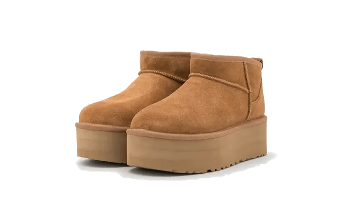 UGG Classic Ultra Mini Platform Kastanje