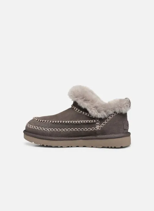      UGG W CLASSIC ULTRA MINI ALPINE  GRIJS   