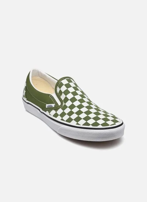      VANS CLASSIC SLIPON  GROEN   
