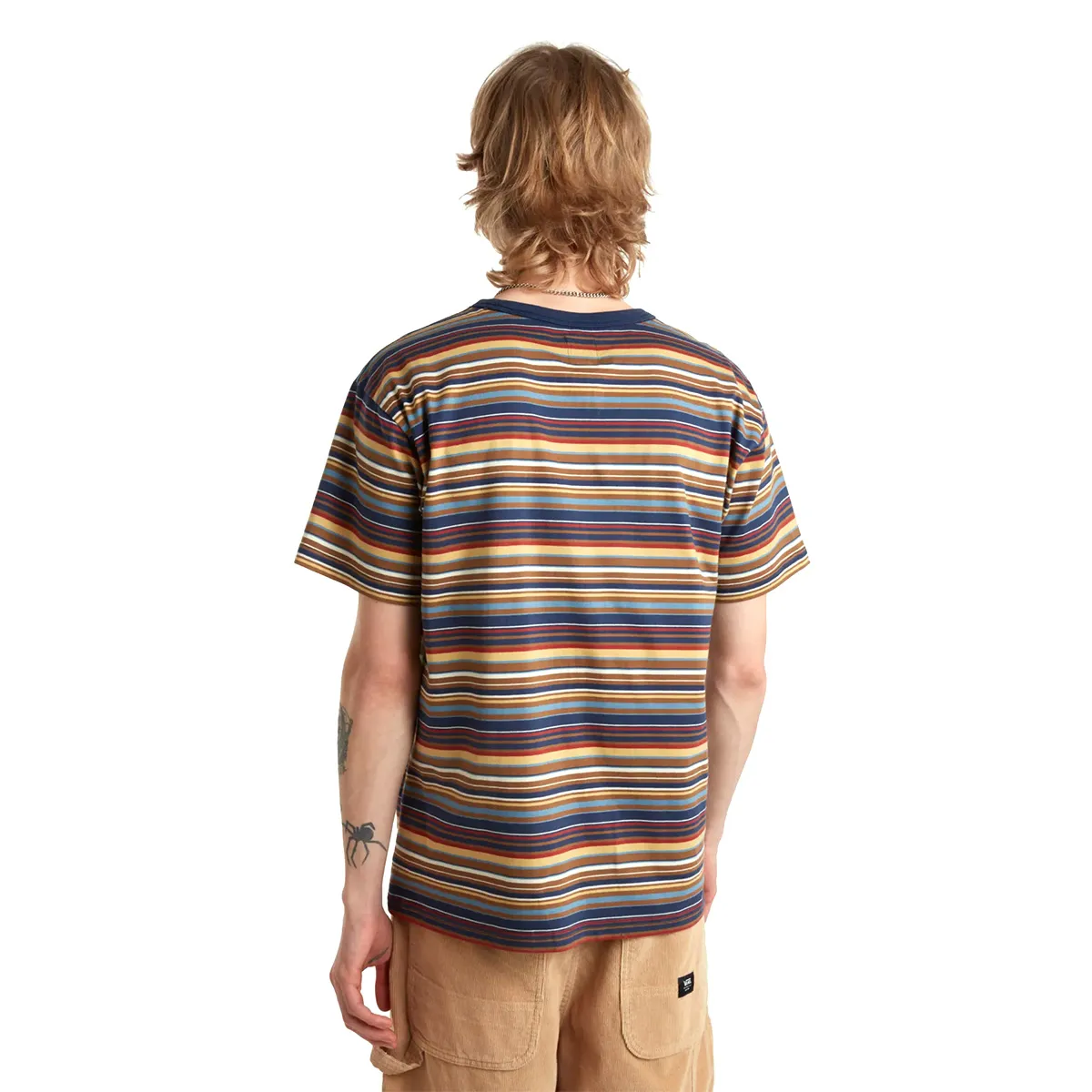 VANS CULLEN TSHIRT DRESS BLUES/COFFEE LIQUER