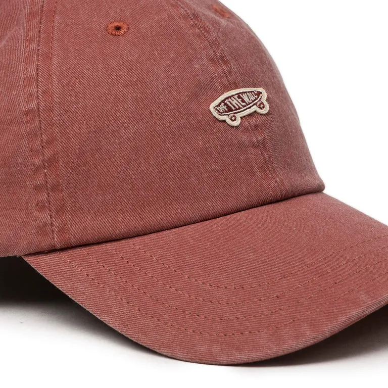 Vans Premium Logo Curved Bill Hat Withered Rose Pink