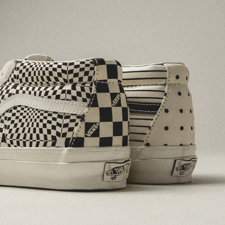 VANS PREMIUM SK8MID 83 MARSHMALLOW / BLACK / WHITE