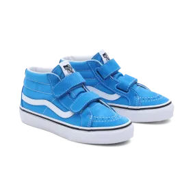 VANS Sk8-mid Reissue Met Klittenband Voor Kinderen Blauw (VN00018T1SI)