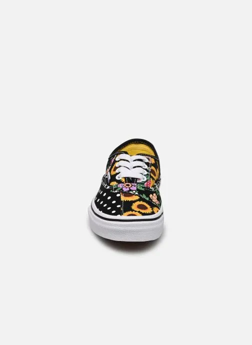      VANS UY AUTHENTIC PATCHWORK  ZWART   