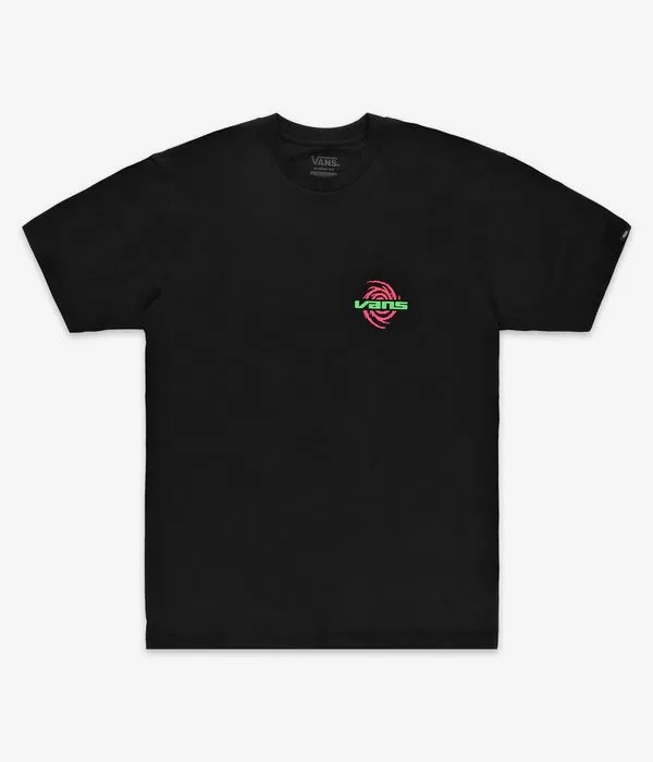 VANS WORMHOLE WARPED TSHIRT (BLACK)